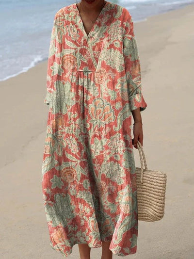 Olivia Vintage Floral Dress