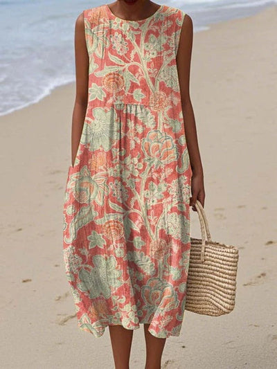 Olivia Vintage Floral Dress