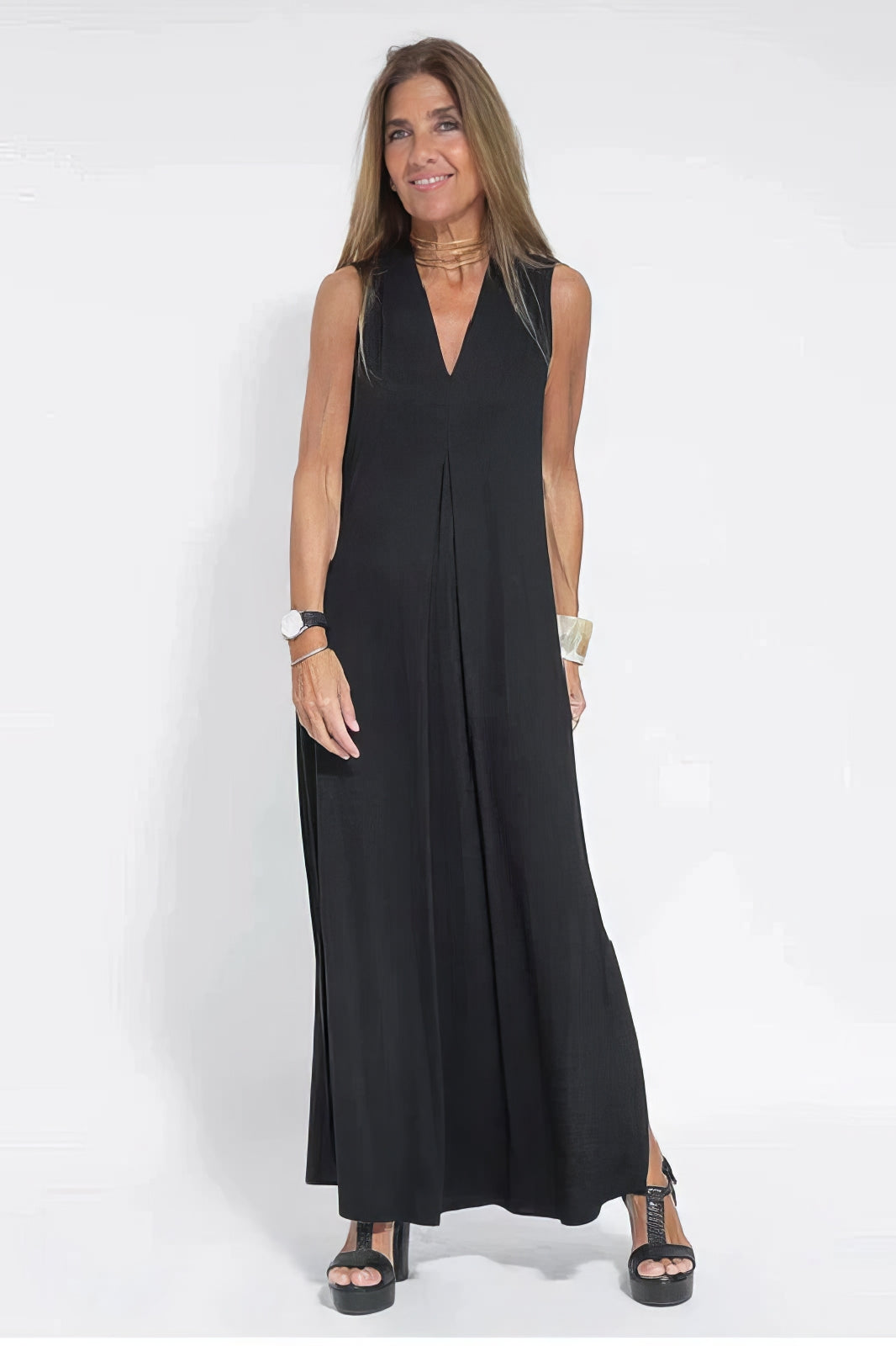 ELISE | Robe longue élégante avec cardigan assorti inclus