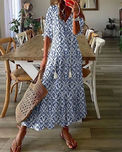 ÉLODIE | Robe bohème flatteuse et confortable