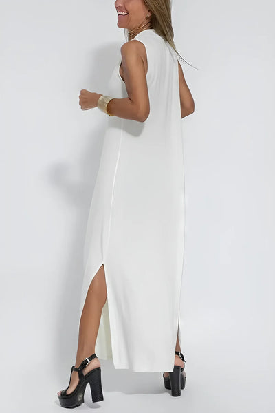 ELISE | Robe longue élégante avec cardigan assorti inclus