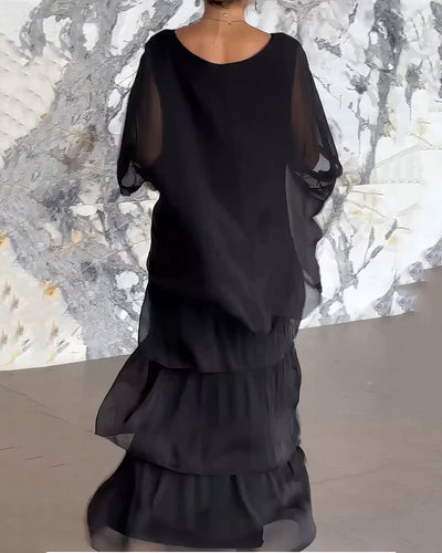 Caroline | Elegantes bequemes Maxikleid für alle Anlässe