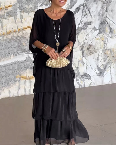 Caroline | Elegantes bequemes Maxikleid für alle Anlässe