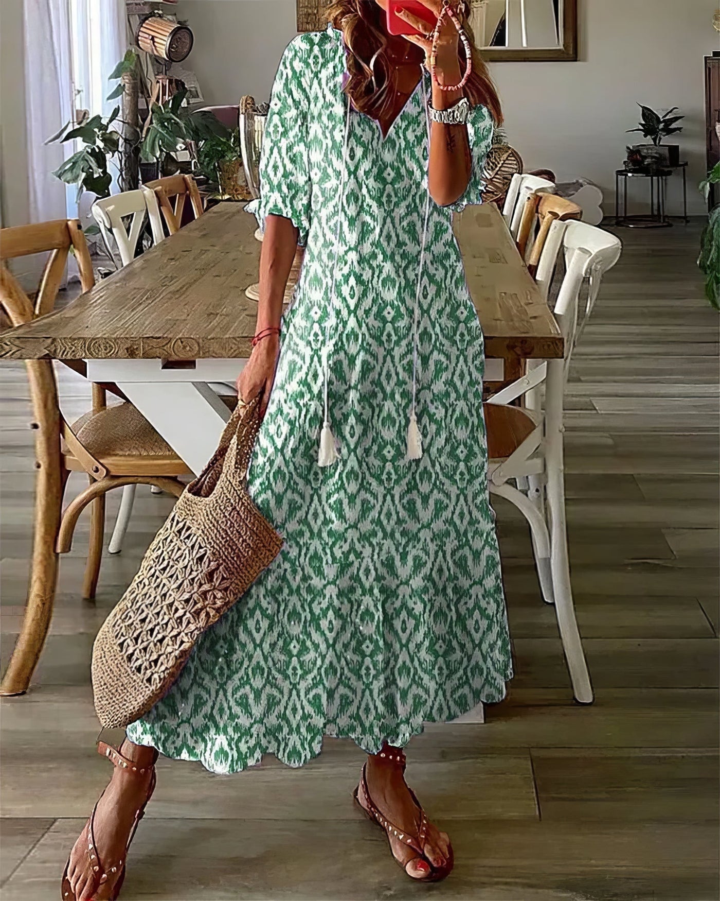 ÉLODIE | Robe bohème flatteuse et confortable