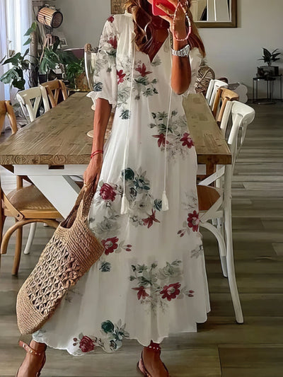 ÉLODIE | Robe bohème flatteuse et confortable
