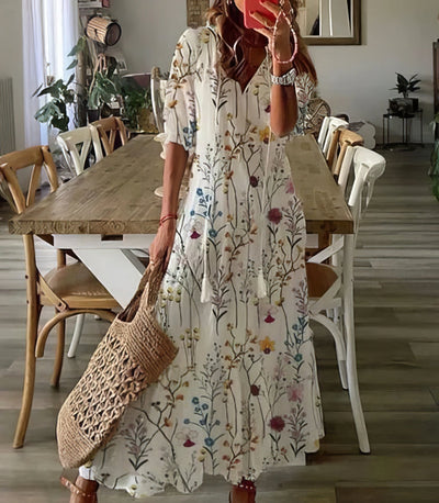 ÉLODIE | Robe bohème flatteuse et confortable