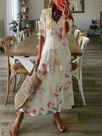 ÉLODIE | Robe bohème flatteuse et confortable