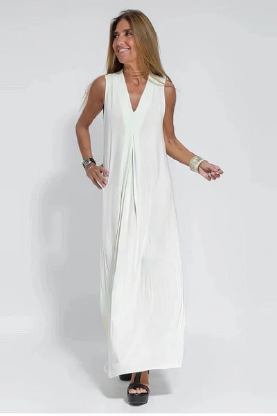 ELISE | Robe longue élégante avec cardigan assorti inclus